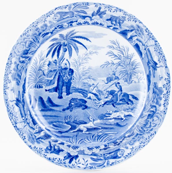 Plate Death of the Bear c1820